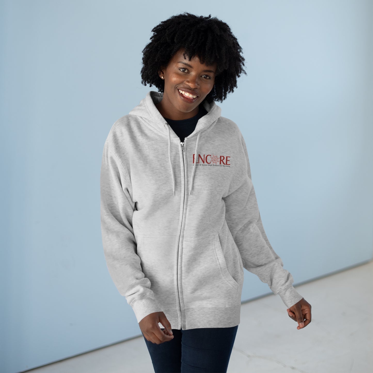 Staff Zip Up Hoodie