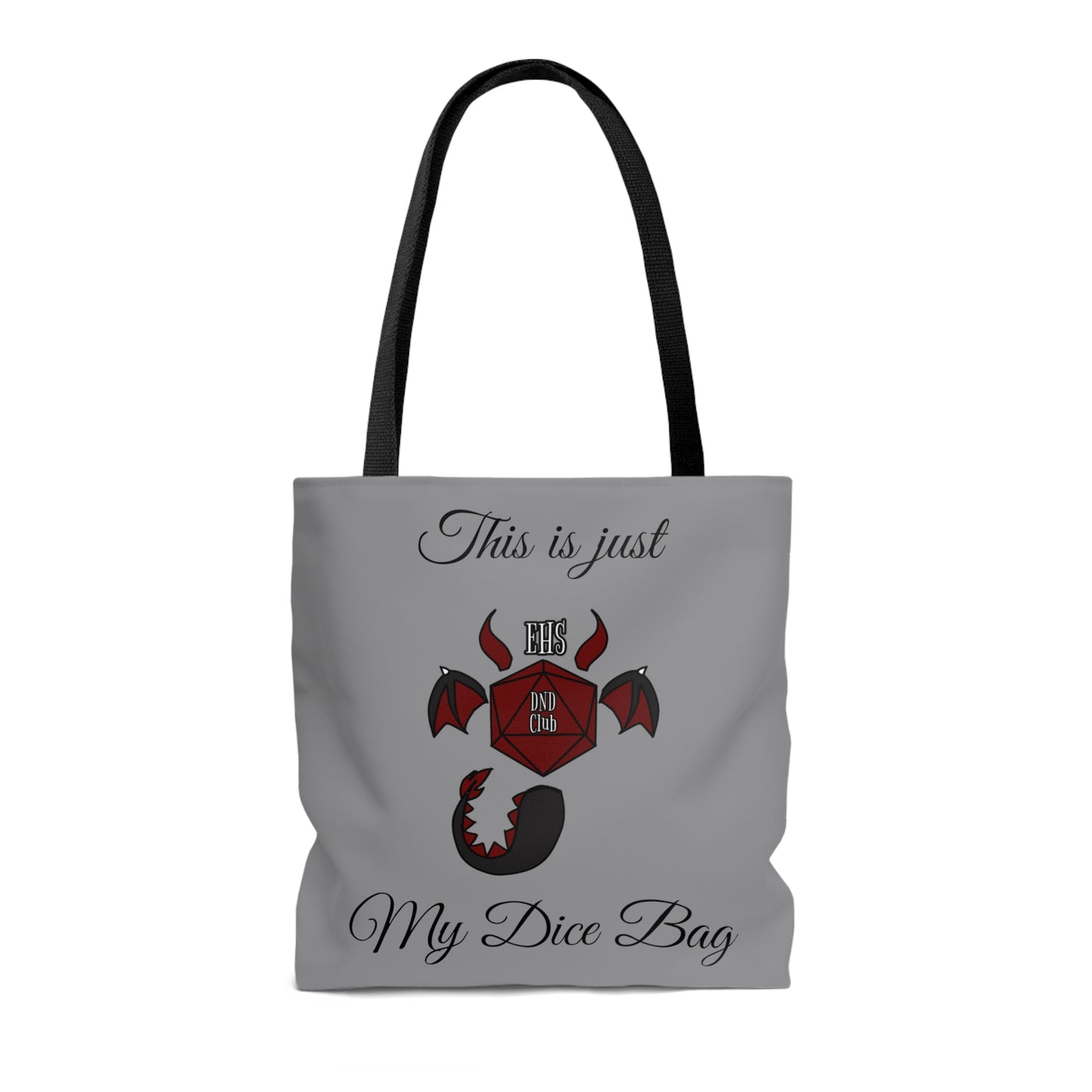D&D Tote Bag This Just is My Dice Bag