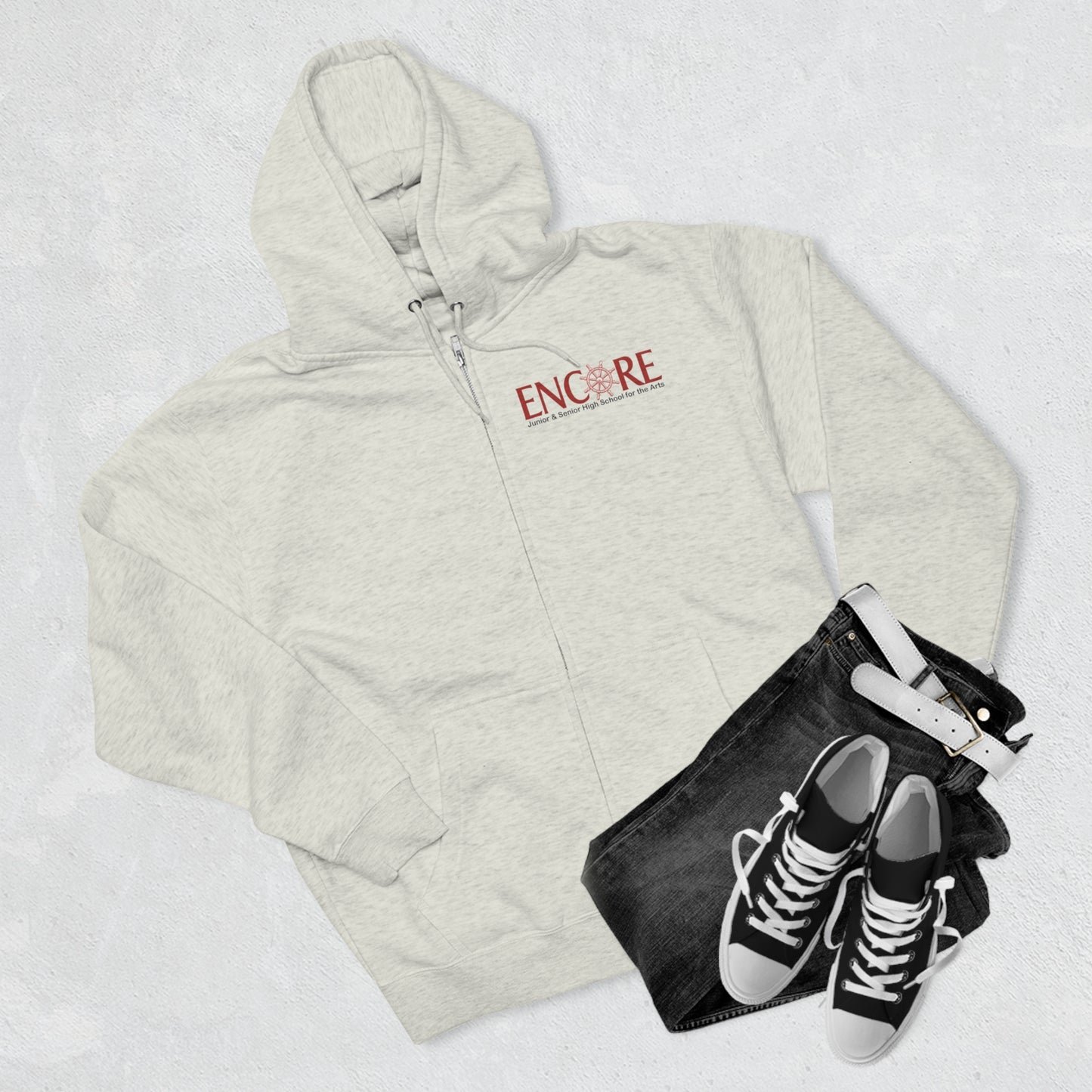 Staff Zip Up Hoodie