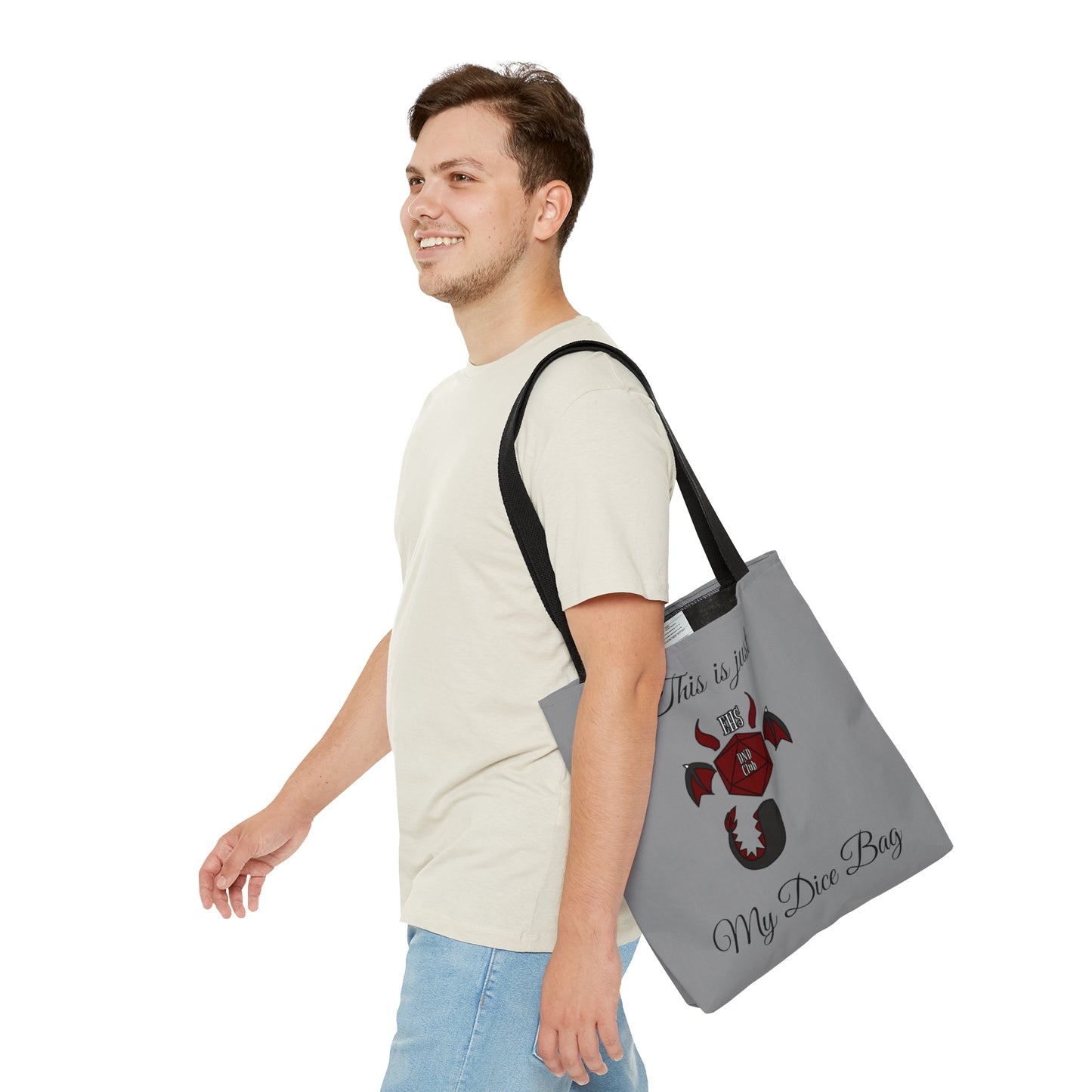 D&D Tote Bag This Just is My Dice Bag