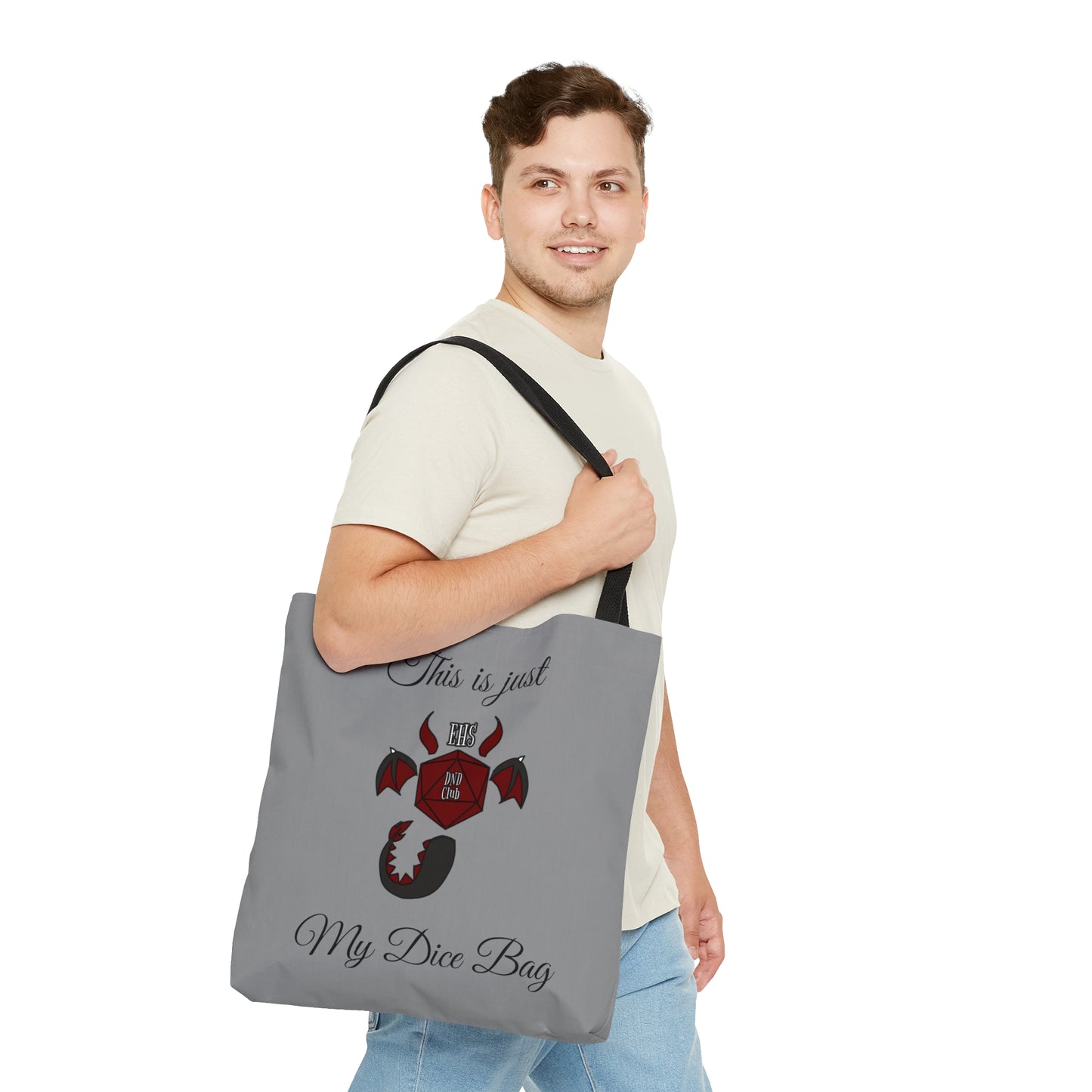 D&D Tote Bag This Just is My Dice Bag