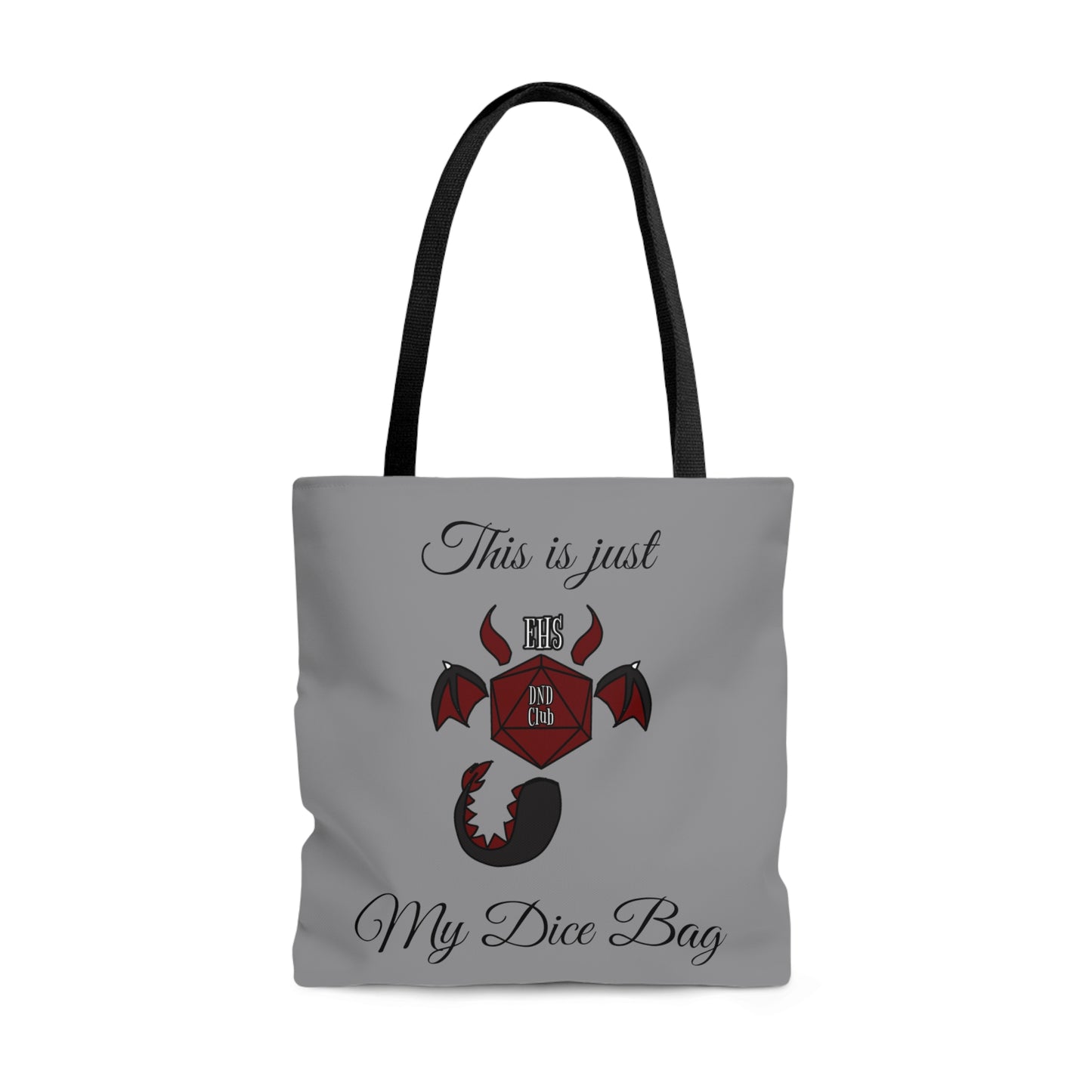 D&D Tote Bag This Just is My Dice Bag