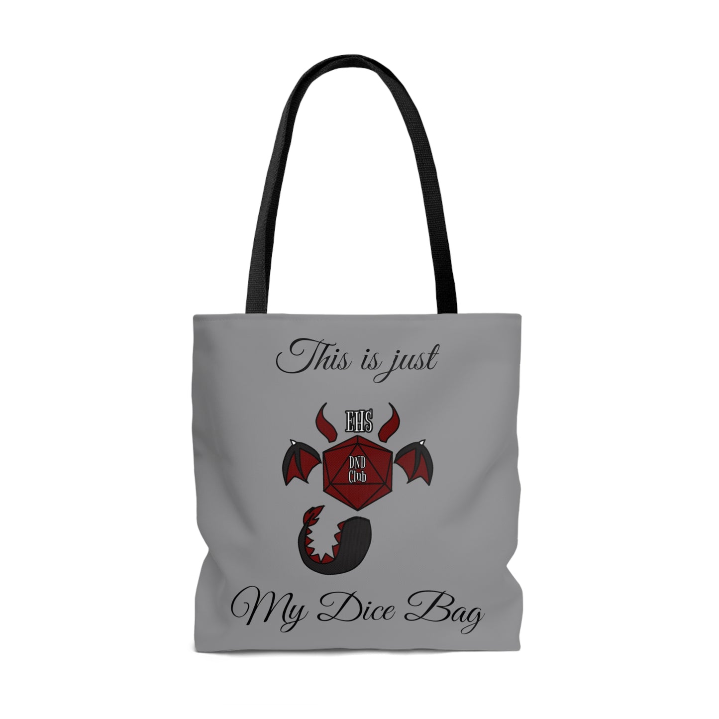 D&D Tote Bag This Just is My Dice Bag