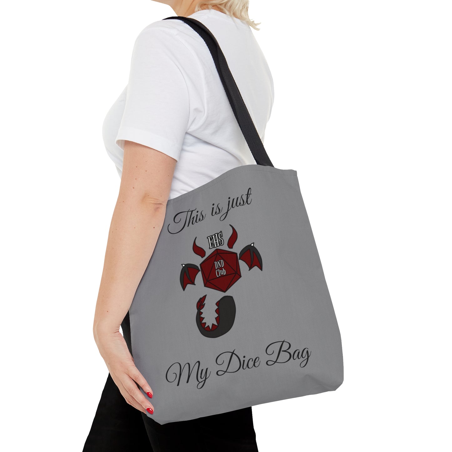 D&D Tote Bag This Just is My Dice Bag